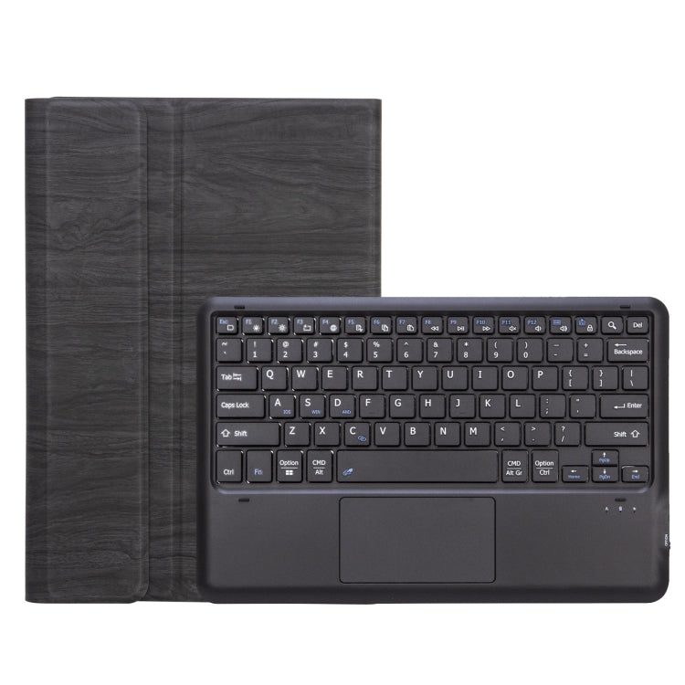 SF128-A Tree Texture Touchpad Bluetooth Keyboard Leather Tablet Case For Microsoft Surface Pro 8(Black) - Others Keyboard by buy2fix | Online Shopping UK | buy2fix
