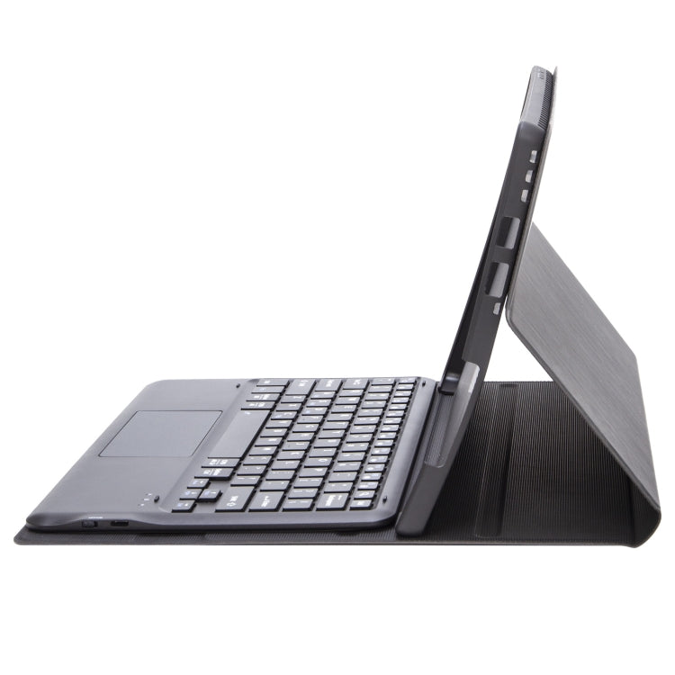 SF128-A Tree Texture Touchpad Bluetooth Keyboard Leather Tablet Case For Microsoft Surface Pro 8(Black) - Others Keyboard by buy2fix | Online Shopping UK | buy2fix