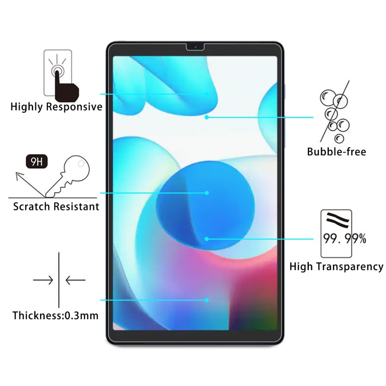 9H 2.5D Explosion-proof Tempered Tablet Glass Film For Realme Pad Mini - Others by buy2fix | Online Shopping UK | buy2fix