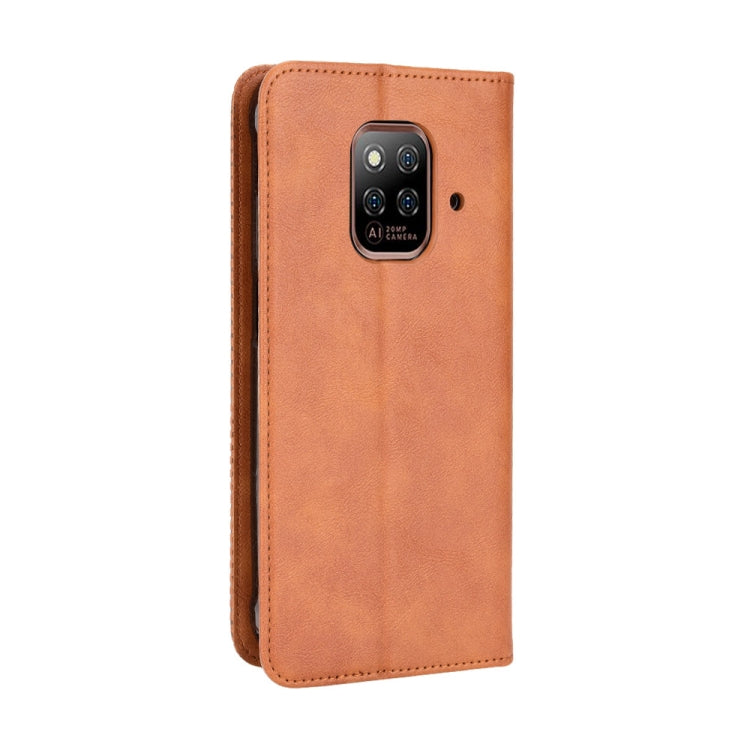 For Ulefone Power Armor 14 / 14 Pro Magnetic Buckle Retro Texture Leather Phone Case(Brown) by buy2fix