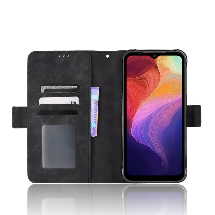For Ulefone Power Armor 14 / 14 Pro Skin Feel Calf Texture Card Slots Leather Phone Case(Black) by buy2fix