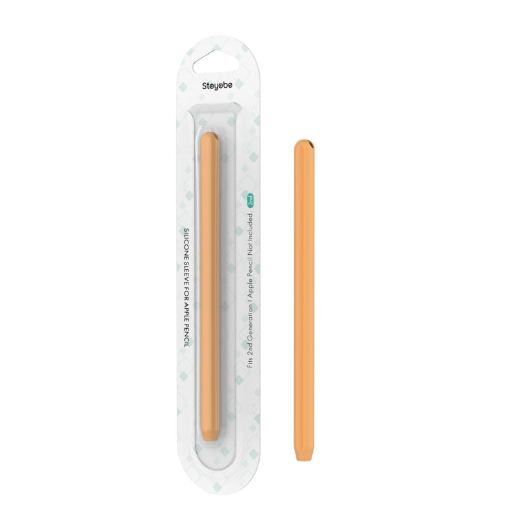 DUX DUCIS Stoyobe Ultra-thin Silicone Protective Case for Apple Pencil Pro / 2(Orange) - Pencil Accessories by DUX DUCIS | Online Shopping UK | buy2fix