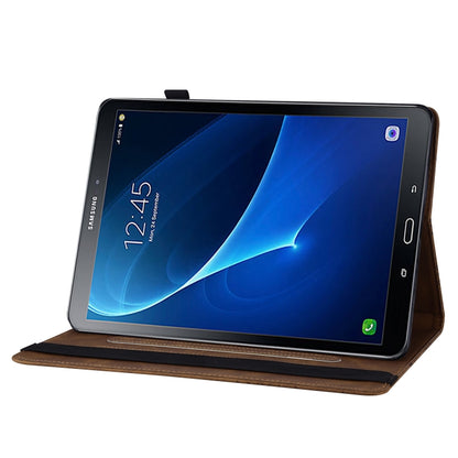 For Samsung Galaxy Tab S2 9.7 T810/T815 Big Butterfly Embossed Leather Tablet Case(Brown) by buy2fix