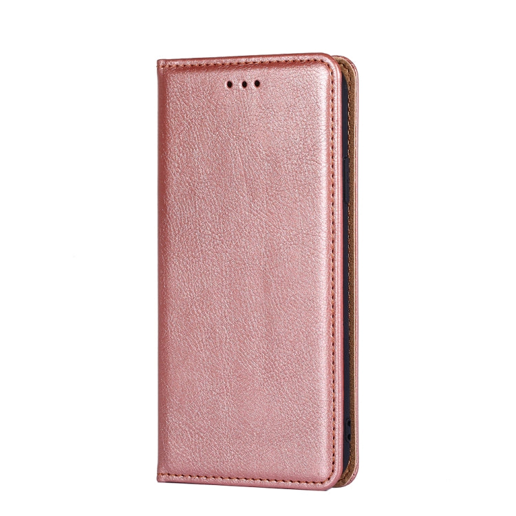 For Blackview A55 Pure Color Magnetic Leather Phone Case(Rose Gold) - More Brand by buy2fix | Online Shopping UK | buy2fix