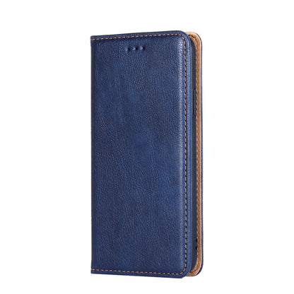 For Blackview A55 Pure Color Magnetic Leather Phone Case(Blue) - More Brand by buy2fix | Online Shopping UK | buy2fix