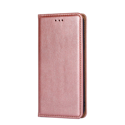 For Blackview A55 Pro Pure Color Magnetic Leather Phone Case(Rose Gold) - More Brand by buy2fix | Online Shopping UK | buy2fix