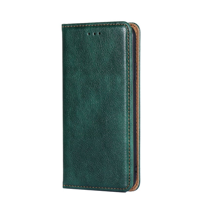 For Blackview A55 Pro Pure Color Magnetic Leather Phone Case(Green) - More Brand by buy2fix | Online Shopping UK | buy2fix