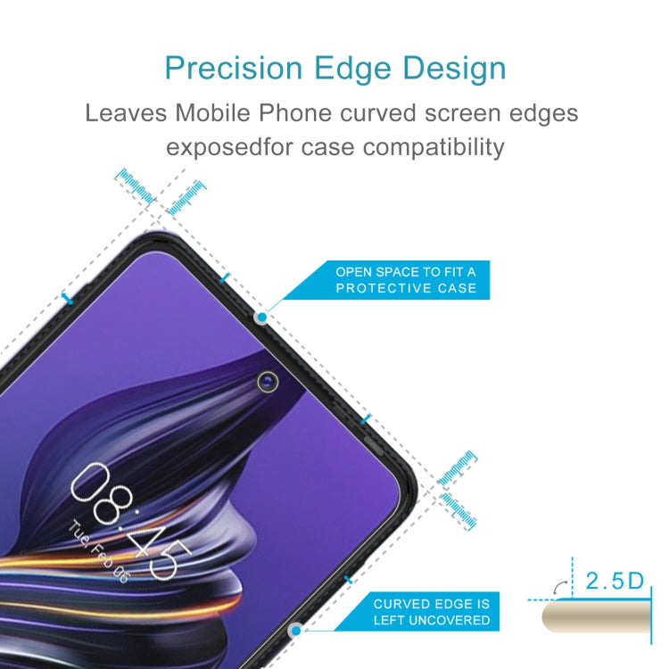 50 PCS 0.26mm 9H 2.5D Tempered Glass Film For Tecno Pova 3 - Tecno Tempered Glass by buy2fix | Online Shopping UK | buy2fix
