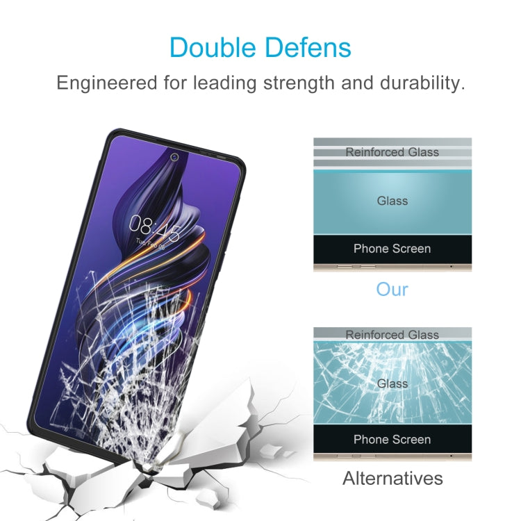 50 PCS 0.26mm 9H 2.5D Tempered Glass Film For Tecno Pova 3 - Tecno Tempered Glass by buy2fix | Online Shopping UK | buy2fix