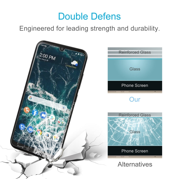 50 PCS 0.26mm 9H 2.5D Tempered Glass Film For Nokia C200 - Nokia Tempered Glass by buy2fix | Online Shopping UK | buy2fix