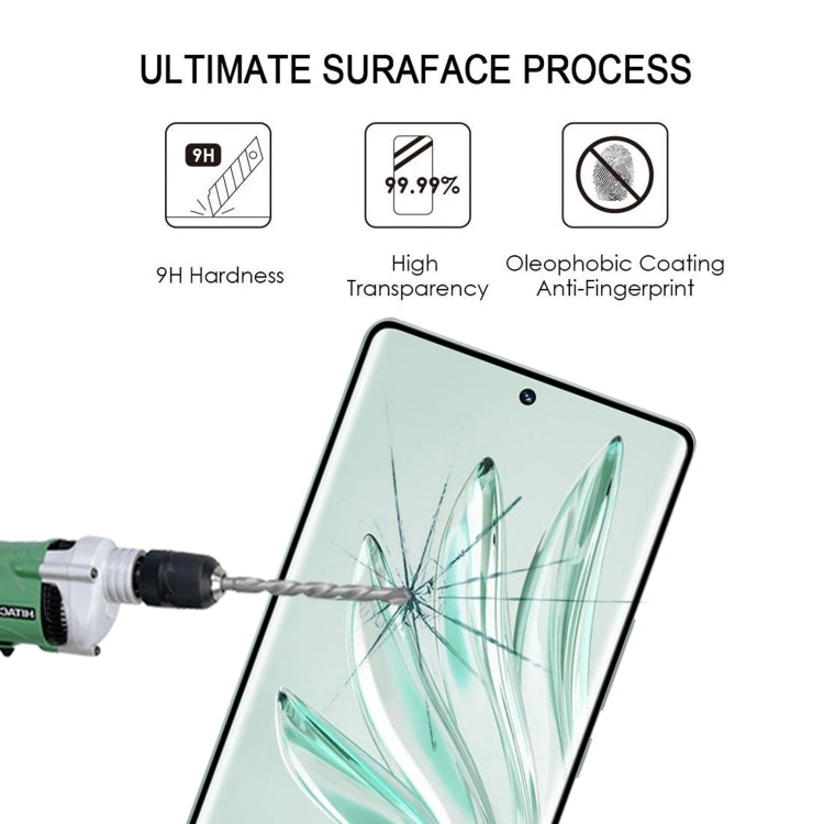 25 PCS 3D Curved Edge Full Screen Tempered Glass Film For Honor 70 - Honor Tempered Glass by buy2fix | Online Shopping UK | buy2fix