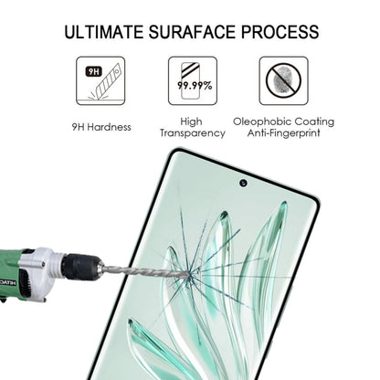 25 PCS 3D Curved Edge Full Screen Tempered Glass Film For Honor 70 - Honor Tempered Glass by buy2fix | Online Shopping UK | buy2fix