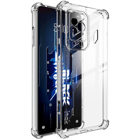 For Xiaomi Black Shark 5 imak TPU Phone Case with Screen Protector(Transparent) - Xiaomi Cases by imak | Online Shopping UK | buy2fix