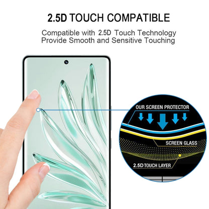 25 PCS 3D Curved Edge Full Screen Tempered Glass Film For Honor 70 Pro / 70 Pro+ - Honor Tempered Glass by buy2fix | Online Shopping UK | buy2fix