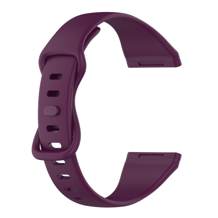 For Fitbit Versa 4 / Versa 3 / Sense Universal TPU Watch Band, Size:S(Dark Purple) - Watch Bands by buy2fix | Online Shopping UK | buy2fix