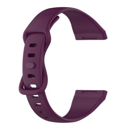 For Fitbit Versa 4 / Versa 3 / Sense Universal TPU Watch Band, Size:S(Dark Purple) - Watch Bands by buy2fix | Online Shopping UK | buy2fix