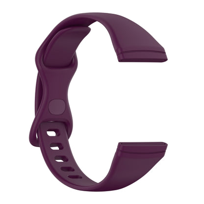For Fitbit Versa 4 / Versa 3 / Sense Universal TPU Watch Band, Size:S(Dark Purple) - Watch Bands by buy2fix | Online Shopping UK | buy2fix