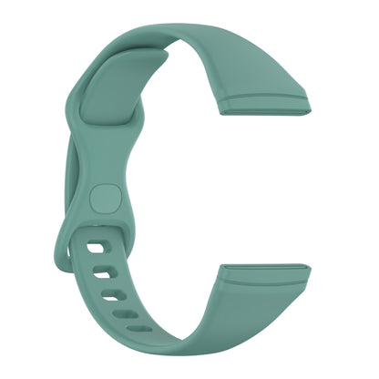 For Fitbit Versa 4 / Versa 3 / Sense Universal TPU Watch Band, Size:S(Pine Needle Green) - Watch Bands by buy2fix | Online Shopping UK | buy2fix
