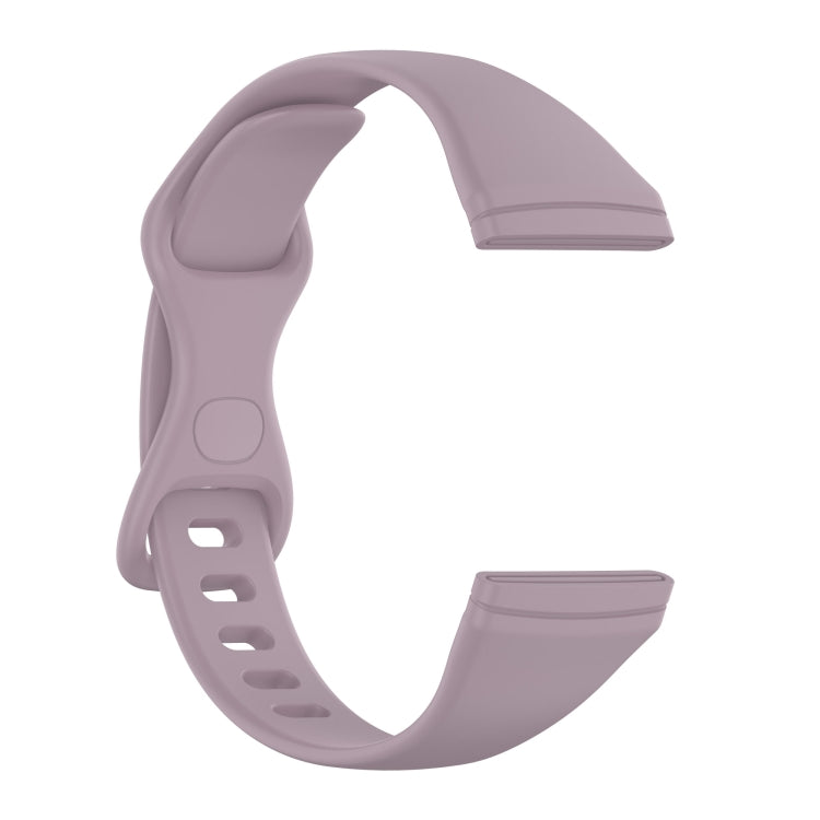 For Fitbit Versa 4 / Versa 3 / Sense Universal TPU Watch Band, Size:S(Lavender) - Watch Bands by buy2fix | Online Shopping UK | buy2fix