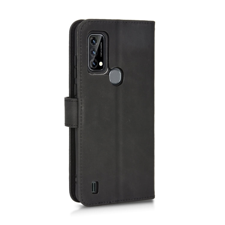 For Blackview A50 Skin Feel Magnetic Flip Leather Phone Case(Black) - More Brand by buy2fix | Online Shopping UK | buy2fix