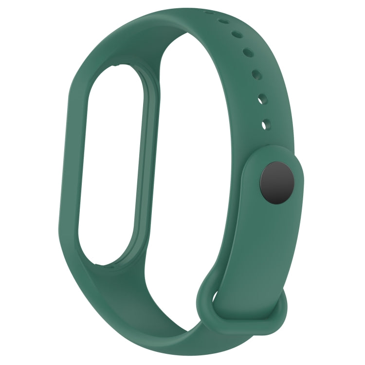 For Xiaomi Mi Band 7 / 7NFC / 6 / 6 NFC / 5 / 5 NFC / Amazfit Band 5 Official Silicone Watch Band(Official Green) - Watch Bands by buy2fix | Online Shopping UK | buy2fix