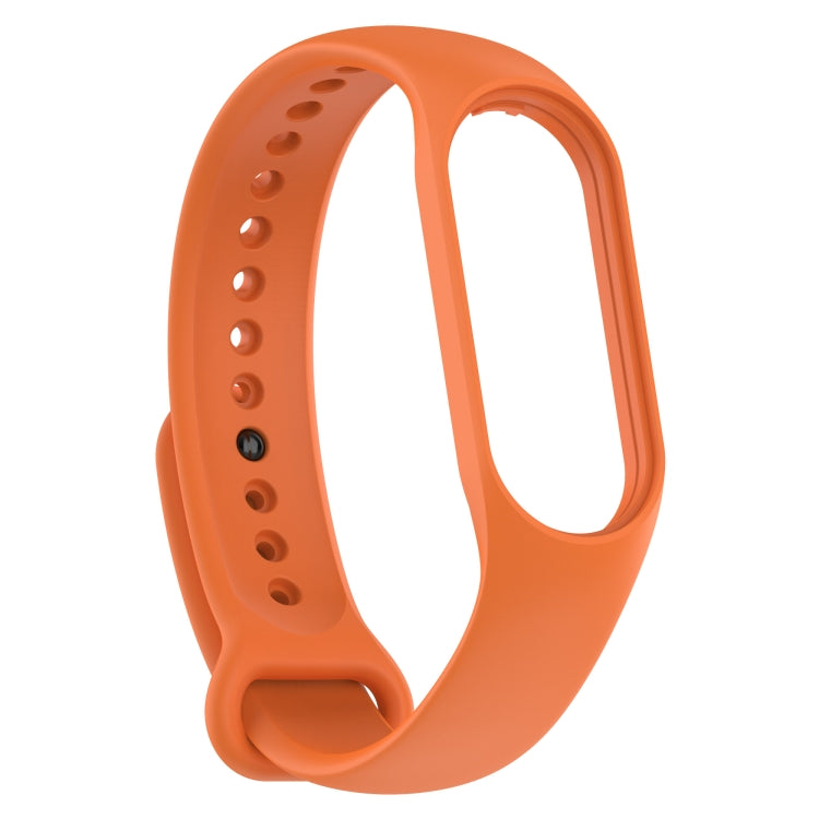 For Xiaomi Mi Band 7 / 7NFC / 6 / 6 NFC / 5 / 5 NFC / Amazfit Band 5 Official Silicone Watch Band(Official Orange) - Watch Bands by buy2fix | Online Shopping UK | buy2fix