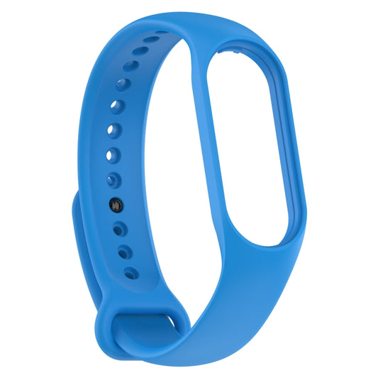 For Xiaomi Mi Band 7 / 7NFC / 6 / 6 NFC / 5 / 5 NFC / Amazfit Band 5 Official Silicone Watch Band(Dark Blue) by buy2fix