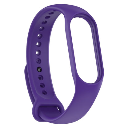 For Xiaomi Mi Band 7 / 7NFC / 6 / 6 NFC / 5 / 5 NFC / Amazfit Band 5 Official Silicone Watch Band(Star Purple) - Watch Bands by buy2fix | Online Shopping UK | buy2fix