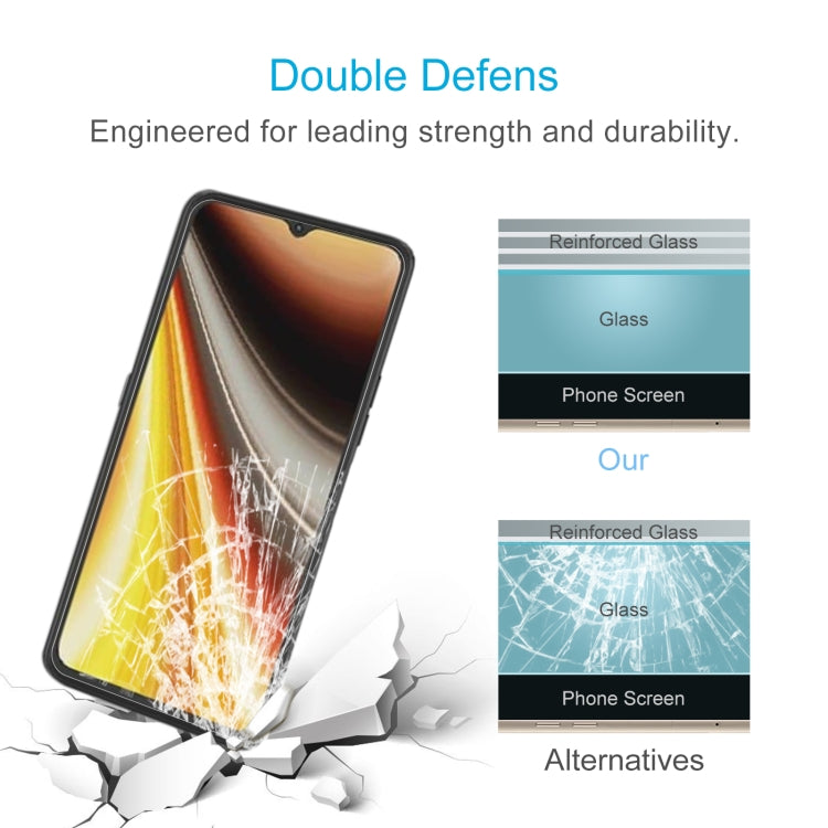 50 PCS 0.26mm 9H 2.5D Tempered Glass Film For UMIDIGI Power 7S - For Umidigi by buy2fix | Online Shopping UK | buy2fix
