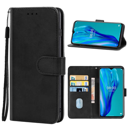 For Ulefone Note 12 Leather Phone Case(Black) - Ulefone Cases by buy2fix | Online Shopping UK | buy2fix