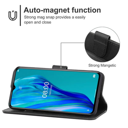 For Ulefone Note 12 Leather Phone Case(Black) - Ulefone Cases by buy2fix | Online Shopping UK | buy2fix