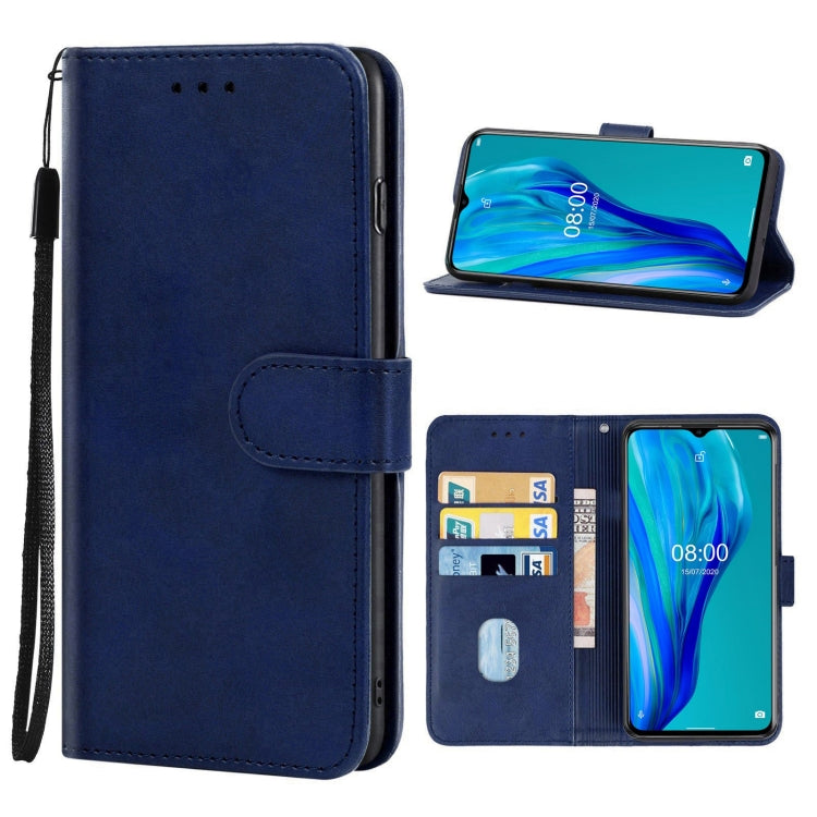 For Ulefone Note 12 Leather Phone Case(Blue) - Ulefone Cases by buy2fix | Online Shopping UK | buy2fix