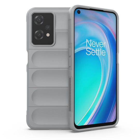 For Realme 9 Pro / Realme V25 5G / Realme 9 5G EU Version Magic Shield TPU + Flannel Phone Case(Grey)
