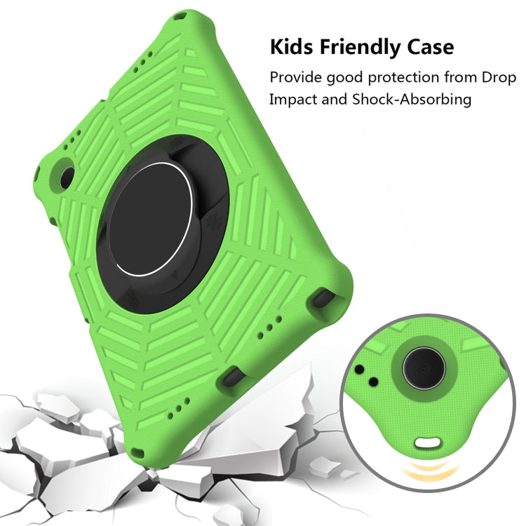 For Samsung Galaxy Tab A8 10.5 2021 Spider King EVA Protective Case with Adjustable Shoulder Strap & Holder(Green) - Other Galaxy Tab PC by buy2fix | Online Shopping UK | buy2fix