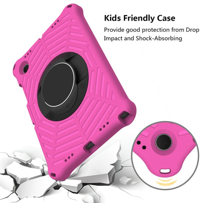 For Samsung Galaxy Tab A8 10.5 2021 Spider King EVA Protective Case with Adjustable Shoulder Strap & Holder(Rose Red) - Other Galaxy Tab PC by buy2fix | Online Shopping UK | buy2fix