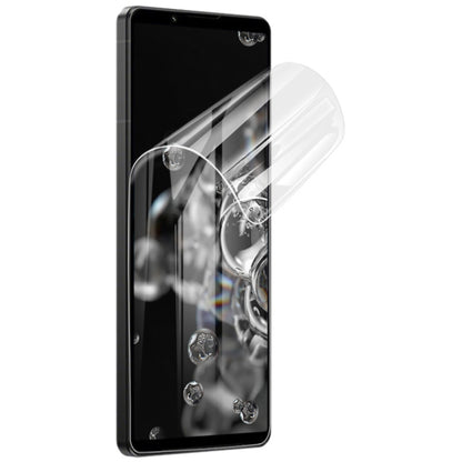 For Sony Xperia 1 IV IMAK 0.15mm Curved Full Screen Protector Hydrogel Film Front Protector - Sony Tempered Glass by imak | Online Shopping UK | buy2fix