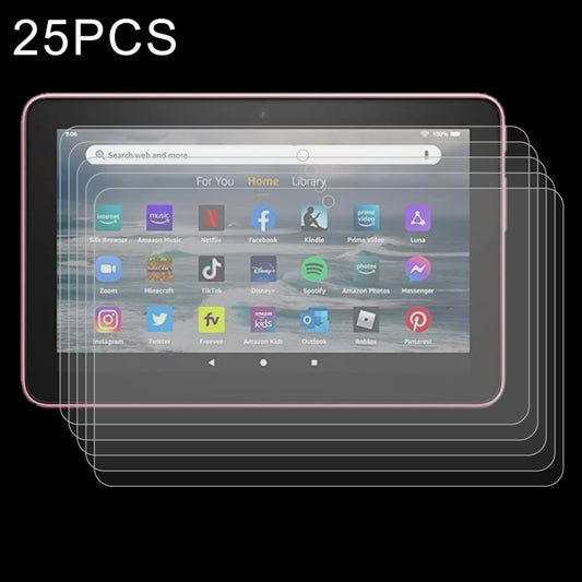 25 PCS 9H 2.5D Explosion-proof Tempered Tablet Glass Film For Amazon Kindle Fire 7 2022 - Others by buy2fix | Online Shopping UK | buy2fix