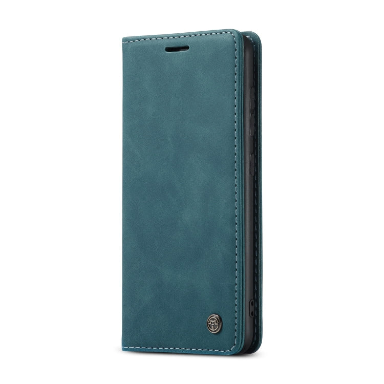 For Galaxy A51 CaseMe Multifunctional Horizontal Flip Leather Case, with Card Slot & Holder & Wallet(Blue) by CaseMe