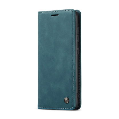 For Galaxy A51 CaseMe Multifunctional Horizontal Flip Leather Case, with Card Slot & Holder & Wallet(Blue) by CaseMe