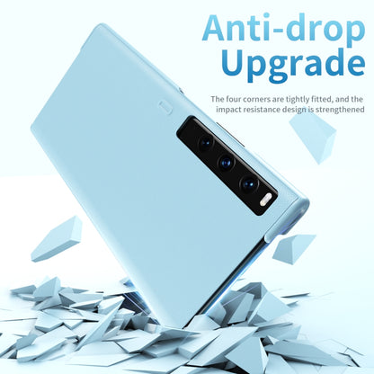 For Huawei Mate Xs 2 Leather Shockproof Phone Case With Holder(White) - Huawei Cases by buy2fix | Online Shopping UK | buy2fix