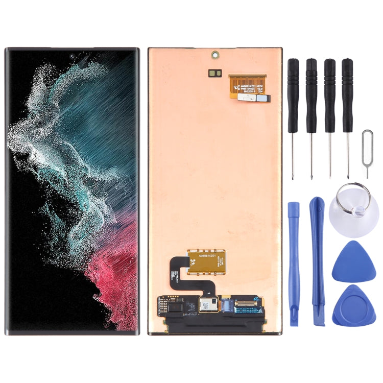 Original Super AMOLED LCD Screen For Samsung Galaxy S22 Ultra 5G SM-S908B with Digitizer Full Assembly -  by buy2fix | Online Shopping UK | buy2fix