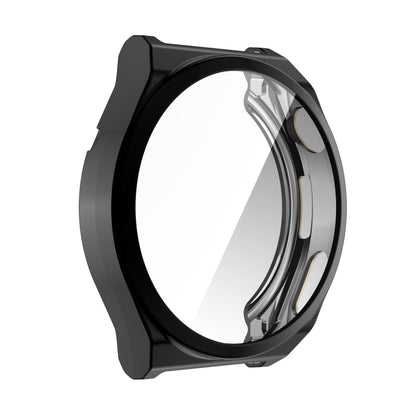 For Huawei Watch GT3 Pro 43mm Electroplating Full Coverage TPU Watch Case(Black) - Watch Cases by buy2fix | Online Shopping UK | buy2fix