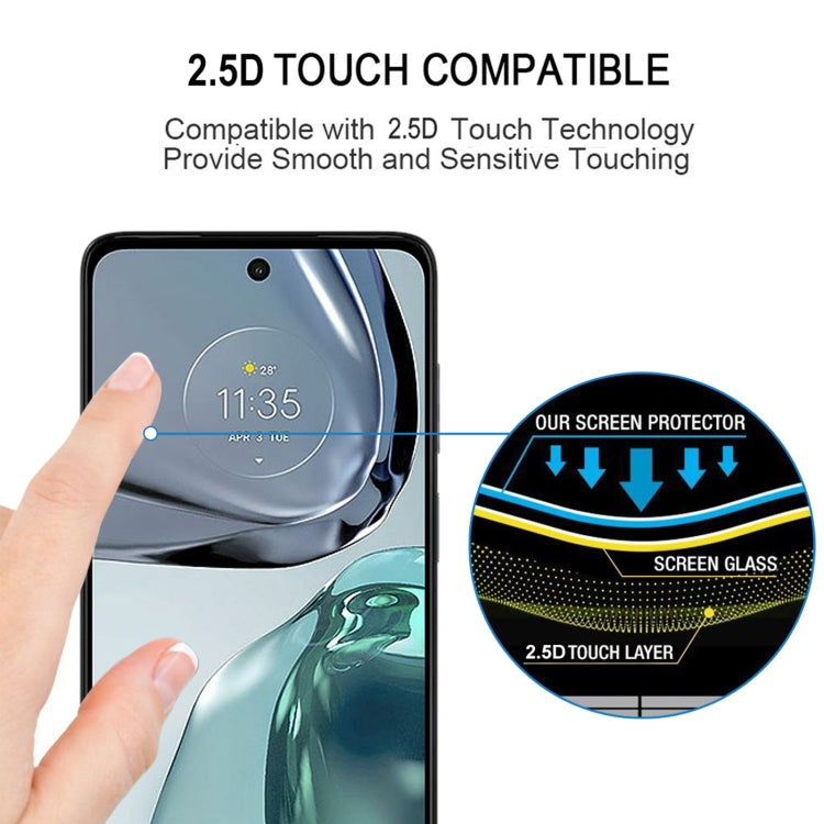 25 PCS Full Glue Cover Screen Protector Tempered Glass Film For Motorola Moto G62 5G / Moto G32 / Moto G62 India - Motorola Tempered Glass by buy2fix | Online Shopping UK | buy2fix