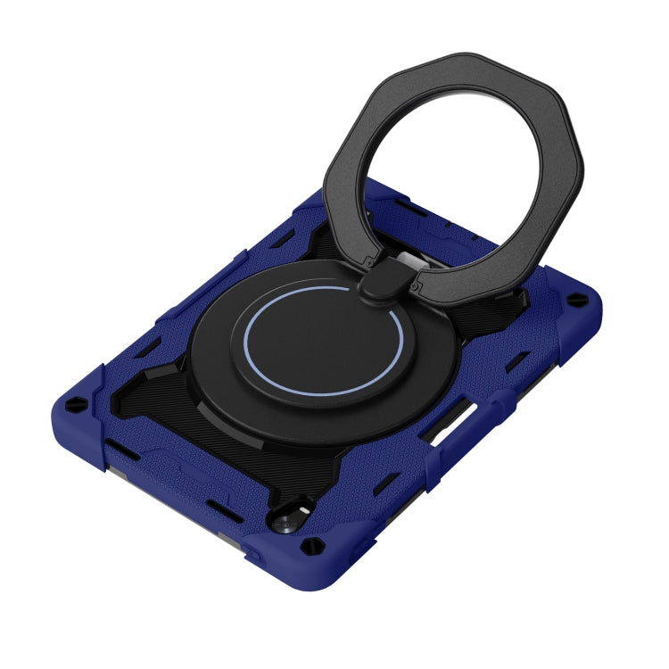 For OPPO Pad Armor Contrast Color Silicone + PC Tablet Case(Navy Blue) - OPPO by buy2fix | Online Shopping UK | buy2fix