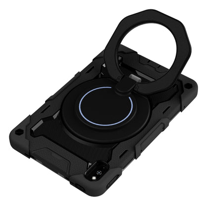 For Huawei MatePad 10.4 Armor Contrast Color Silicone + PC Tablet Case(Black) - Huawei by buy2fix | Online Shopping UK | buy2fix