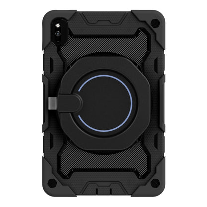 For Honor V6/Tablet V7 Armor Contrast Color Silicone + PC Tablet Case(Black) - Honor by buy2fix | Online Shopping UK | buy2fix