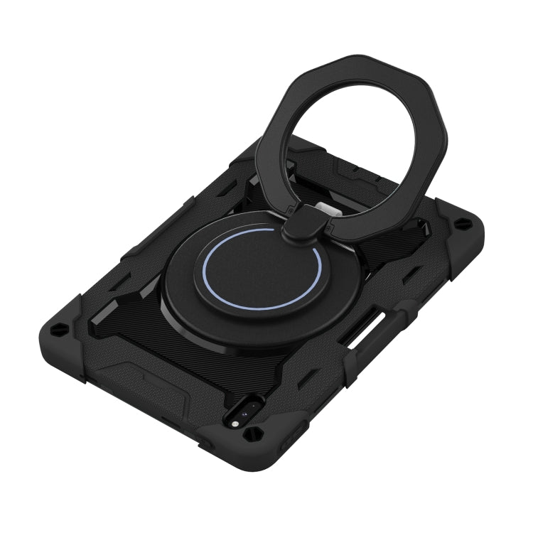 For Huawei Matepad Pro 10.8 Armor Contrast Color Silicone + PC Tablet Case(Black) - Huawei by buy2fix | Online Shopping UK | buy2fix