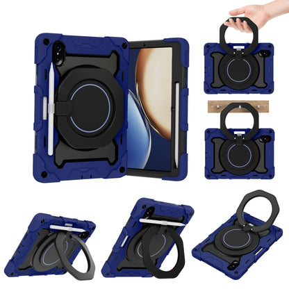 For Honor Tablet V7 Pro Armor Contrast Color Silicone + PC Tablet Case(Navy Blue) - Honor by buy2fix | Online Shopping UK | buy2fix