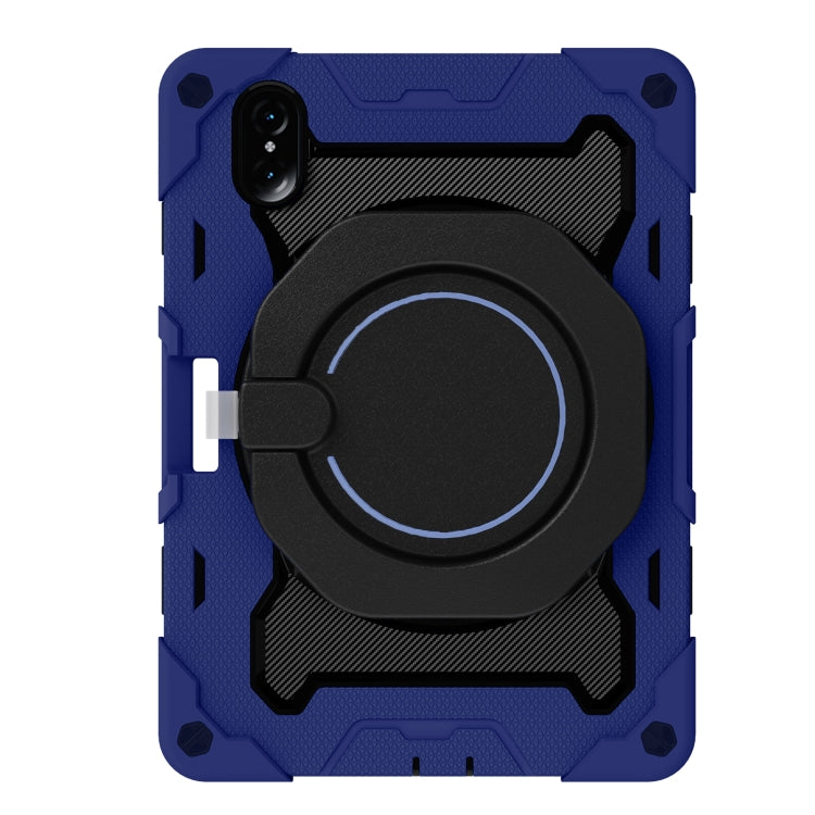 For Honor Tablet V7 Pro Armor Contrast Color Silicone + PC Tablet Case(Navy Blue) - Honor by buy2fix | Online Shopping UK | buy2fix