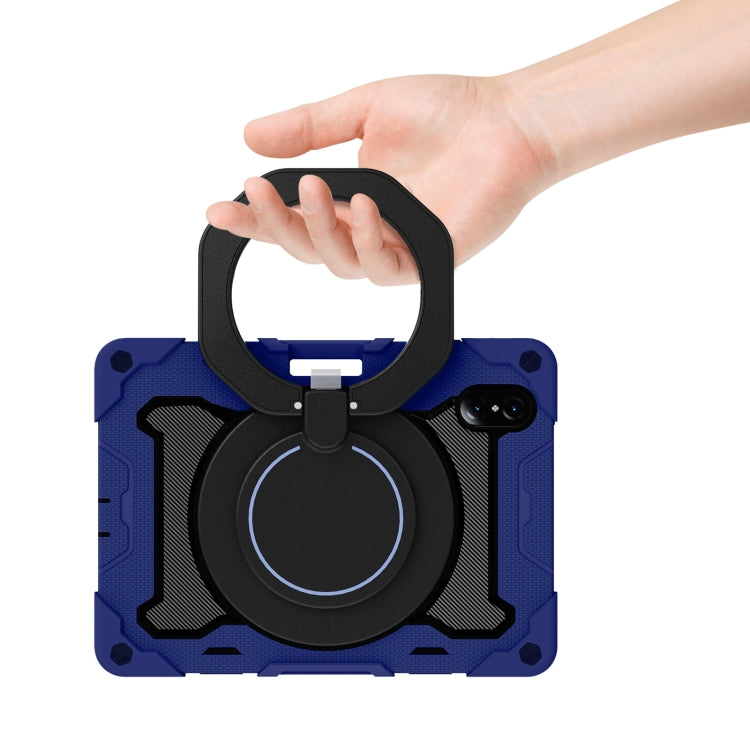 For Honor Tablet V7 Pro Armor Contrast Color Silicone + PC Tablet Case(Navy Blue) - Honor by buy2fix | Online Shopping UK | buy2fix